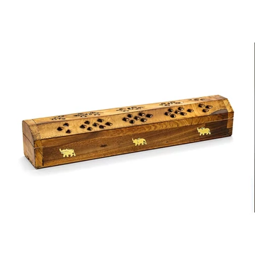 Füstölőtartó doboz Elefántos  35cm Egzotikus Áruk Boltja