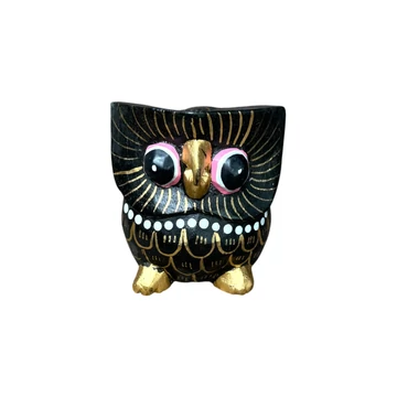 Bagoly szobor 10cm - Egzotikus Áruk Boltja
