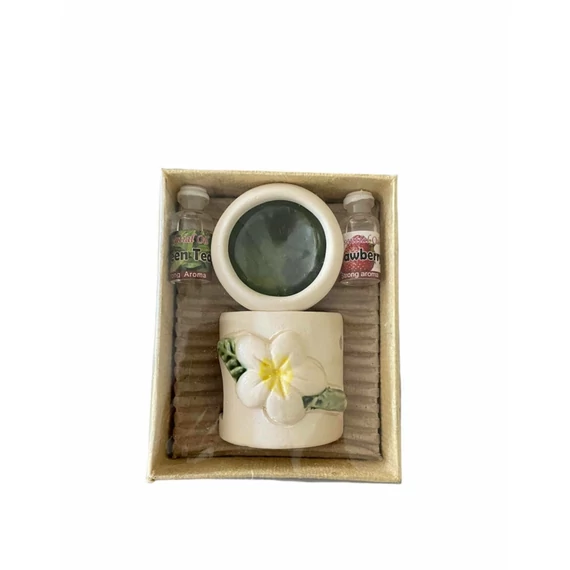Aromalámpa szett 10cm kerámia, Egzotikus Áruk Boltja, lakásdekoráció, lakberendezés, ajándék 