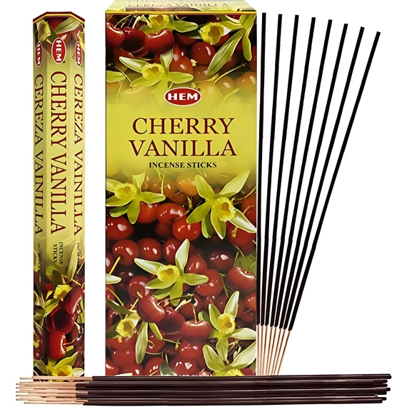 HEM CHERRY VANILLA füstölő 20 szálas
