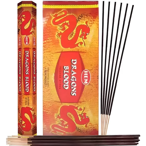 HEM DRAGONS BLOOD füstölő 20 szálas