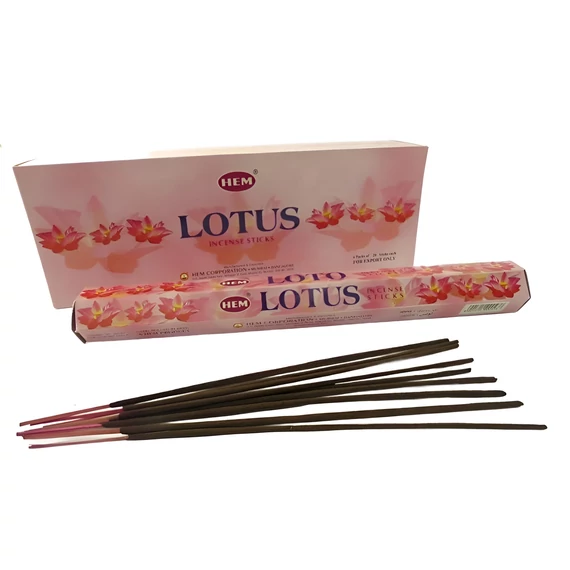 HEM LOTUS füstölő 20 szálas