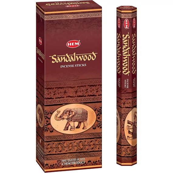 HEM SANDALWOOD füstölő 20 szálas