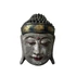 Kép 1/2 - Antikolt Szürke Buddha fej fali dekoráció 30cm, Egzotikus Áruk Boltja Sződliget, Buddha dekor, lakásdekor modern